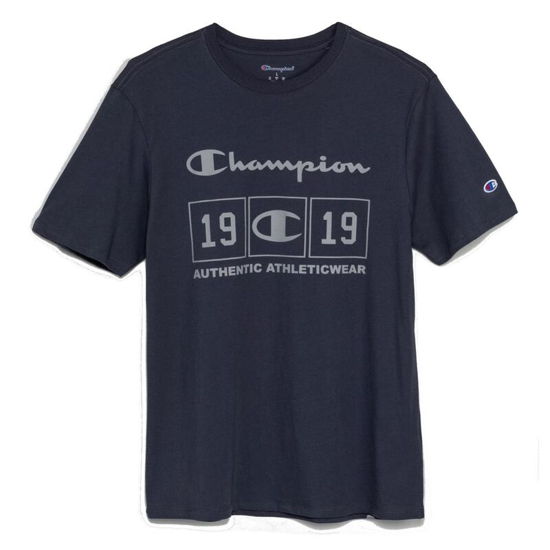 Playera Champion 19 C 19 Script Para Hombre image number null