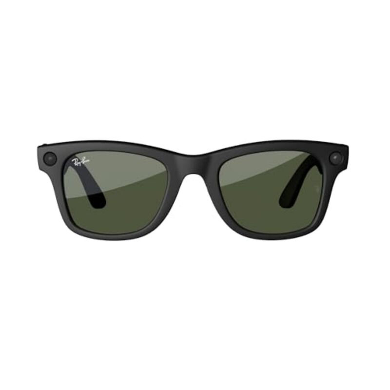Lentes Rayban Meta Wayfarer Negro Brillante Y M... image number null