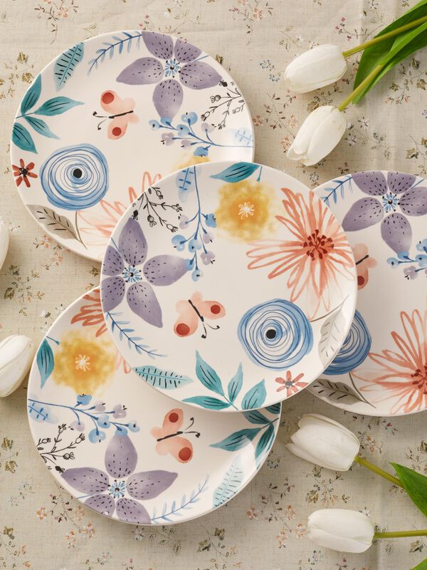 Platos de Ensalada Bico Blossom Symphony, Juego... image number null