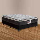 Colchón Queen Size Spring Air Omega+Sábanas Dicasa Softy+Protector+ Almohada One+Box
