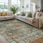 Alfombra De &Aacute;rea Rugxara 183 x 274 cm Verde Lavable Boho