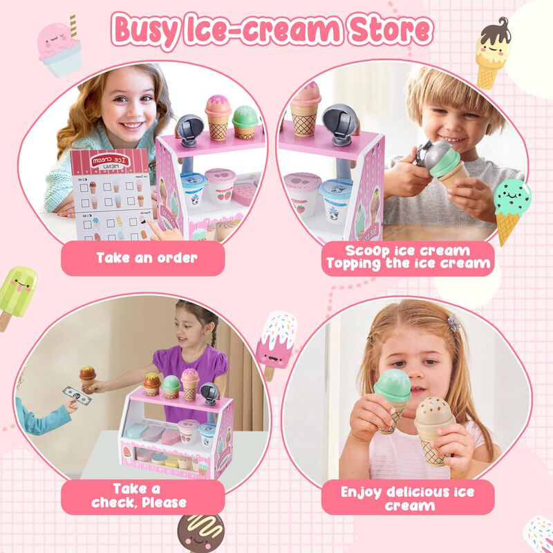 Set De Juego De Mesa De Helados Whoholl De Made... image number null