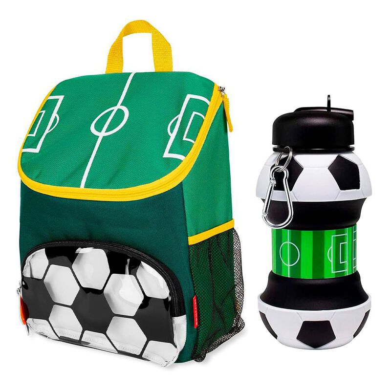 Mochila De F&uacute;tbol M&aacute;s Botella Plegable Con Form... image number null