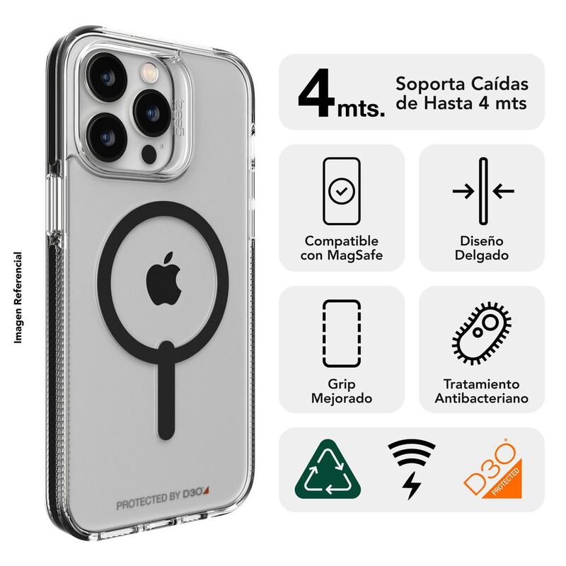 Funda Gear4 iPhone 14 Pro Max - Transparente Bo... image number null