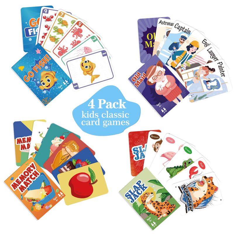 Juegos De Cartas Timenued Go Fish, Old Maid, Sl... image number null