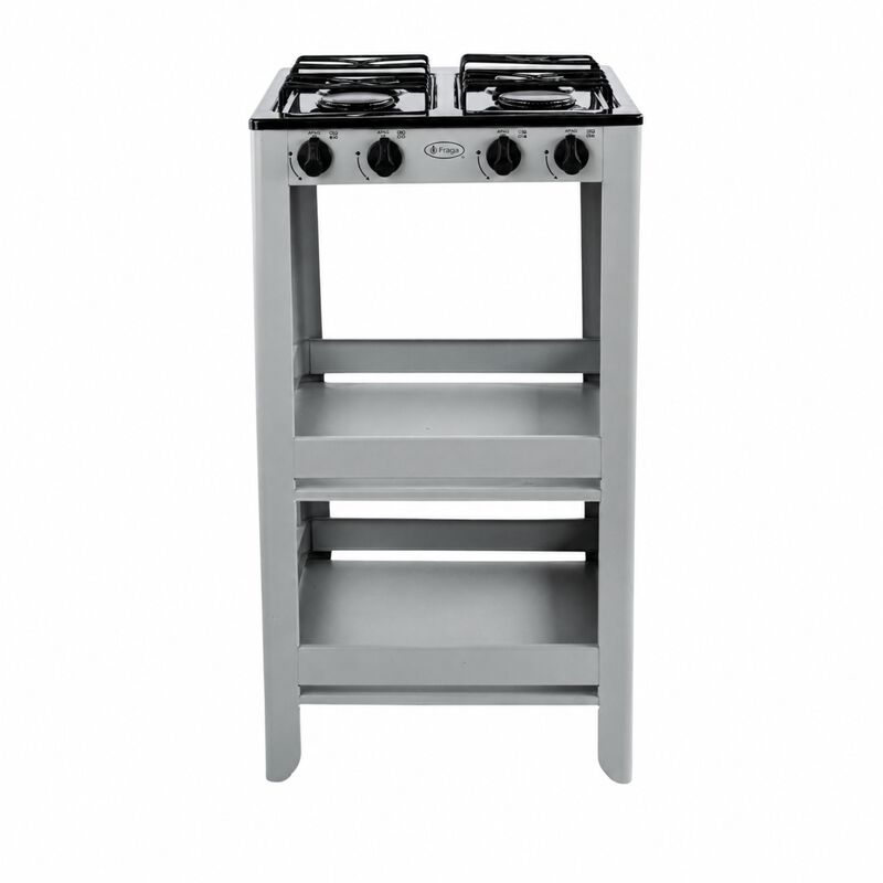 Parrilla Piso Gas Lp 4 Quemadores Porcelanizada... image number null
