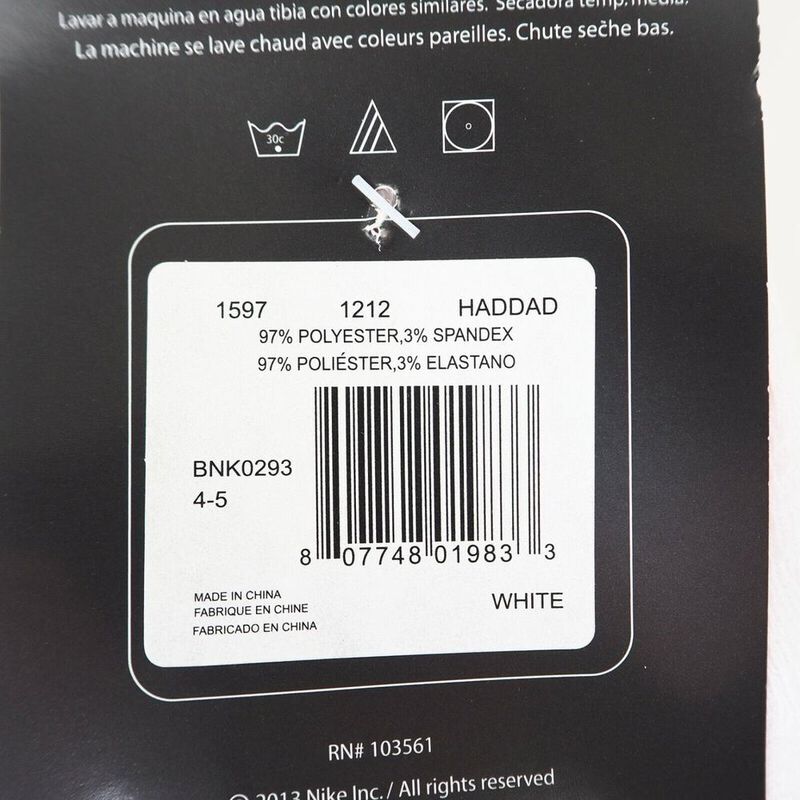 Nike Calcet&iacute;nes cortos, color Blanco 4-5 paquet... image number null