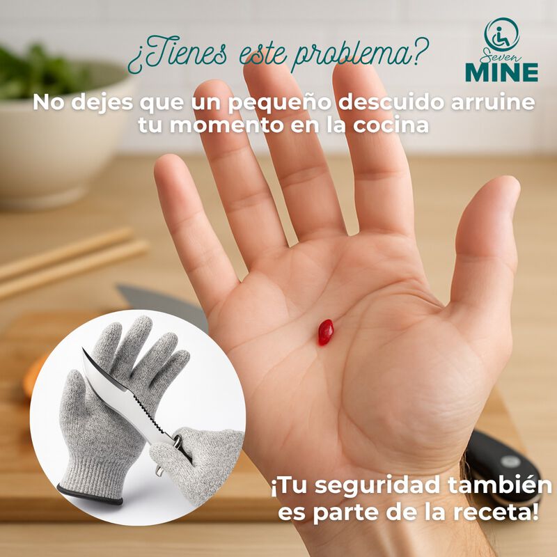 Par De Guantes Anticorte Nivel 5 Para Cocina Ja... image number null