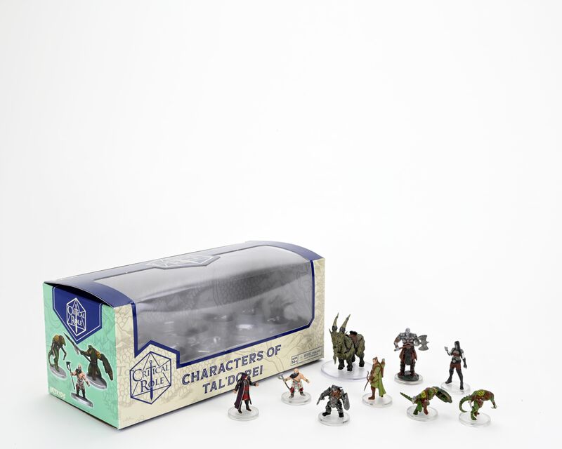Set De Miniaturas De Wizkids Con El Papel Funda... image number null