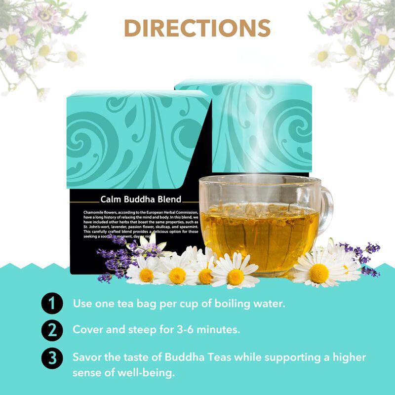Buddha Teas - Mezcla Calm Buddha (18 Bolsas) image number null