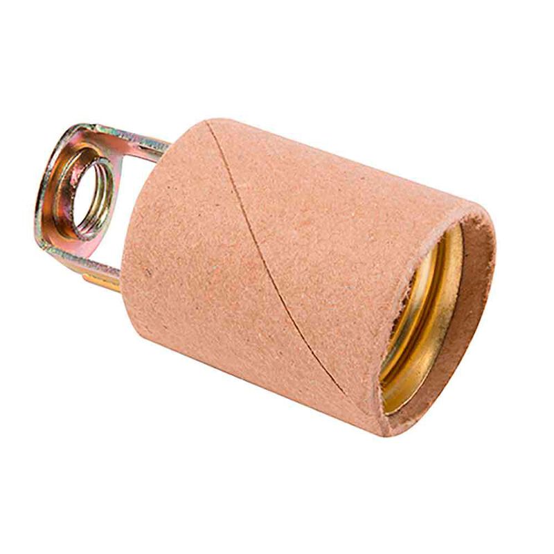 Portalámpara De Cartón Con Soporte Tipo Rosca S... image number null