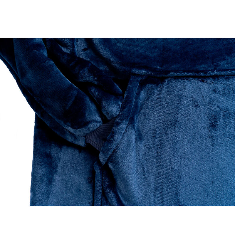 Hoodie invernal de borrega marino image number null