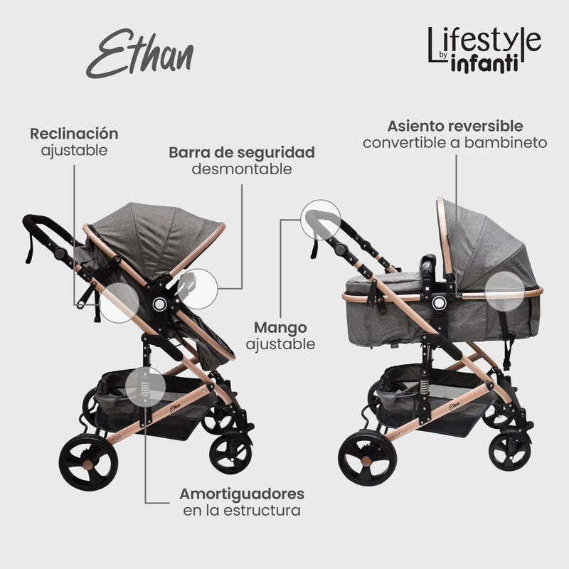Carriola Travel System Ethan image number null