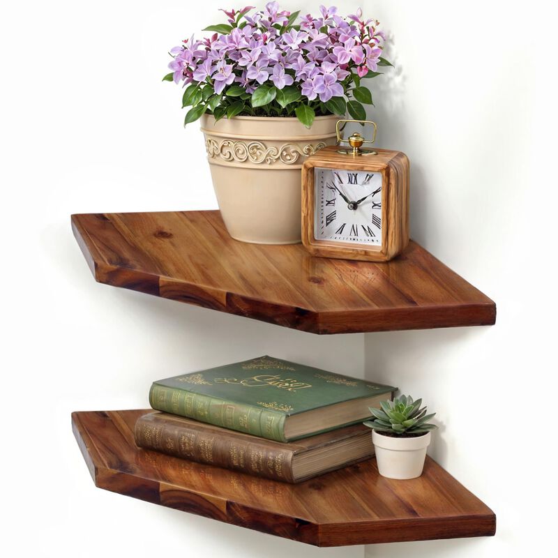 Estante flotante Demigo, pack de 2, 29 x 42 cm,... image number null