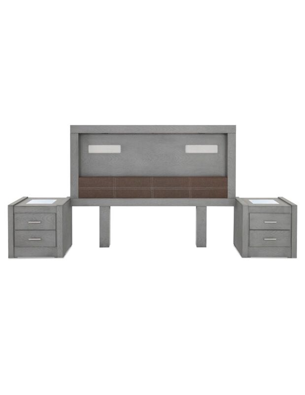 Rec&aacute;mara Ontario 3 Piezas | Cabecera y 2 Buros ... image number null