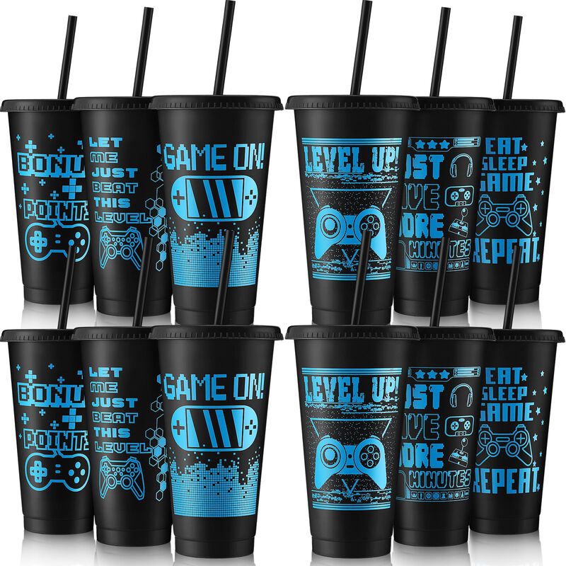 Vaso Para Beber Mifoci 710 ml Negro Y Azul &ndash; Pa... image number null