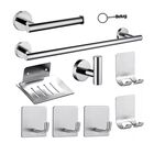 Juego de accesorios para baño Casa BIU de acero inoxidable 10 piezas