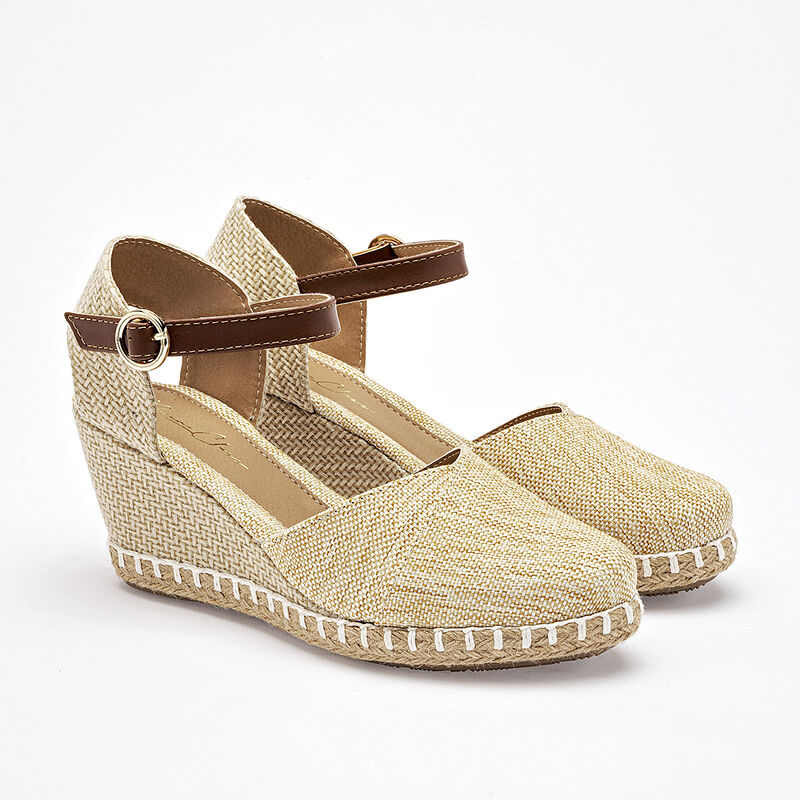 Been Class alpargatas  para mujer beige camel c... image number null