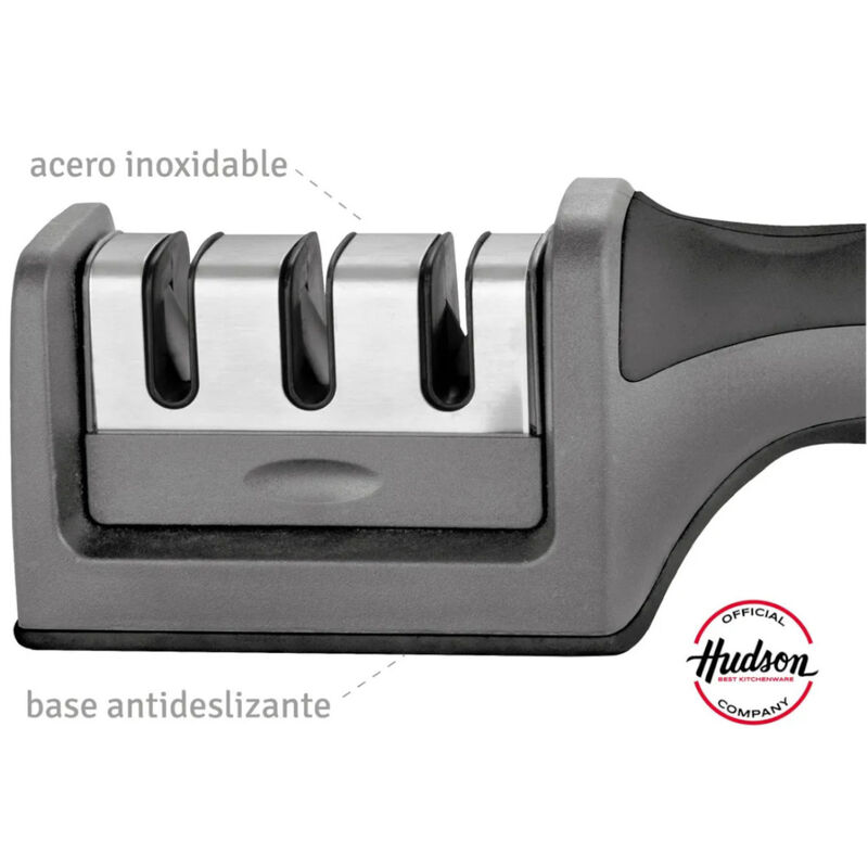 Afilador Cuchillos y Tijeras HUDSON 3 tiempos e... image number null