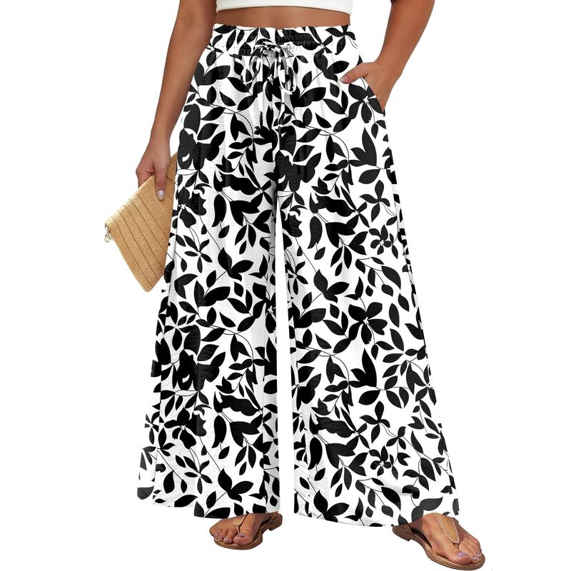 Pantalones Syoss Talla Plus Pierna Ancha 2XL co... image number null