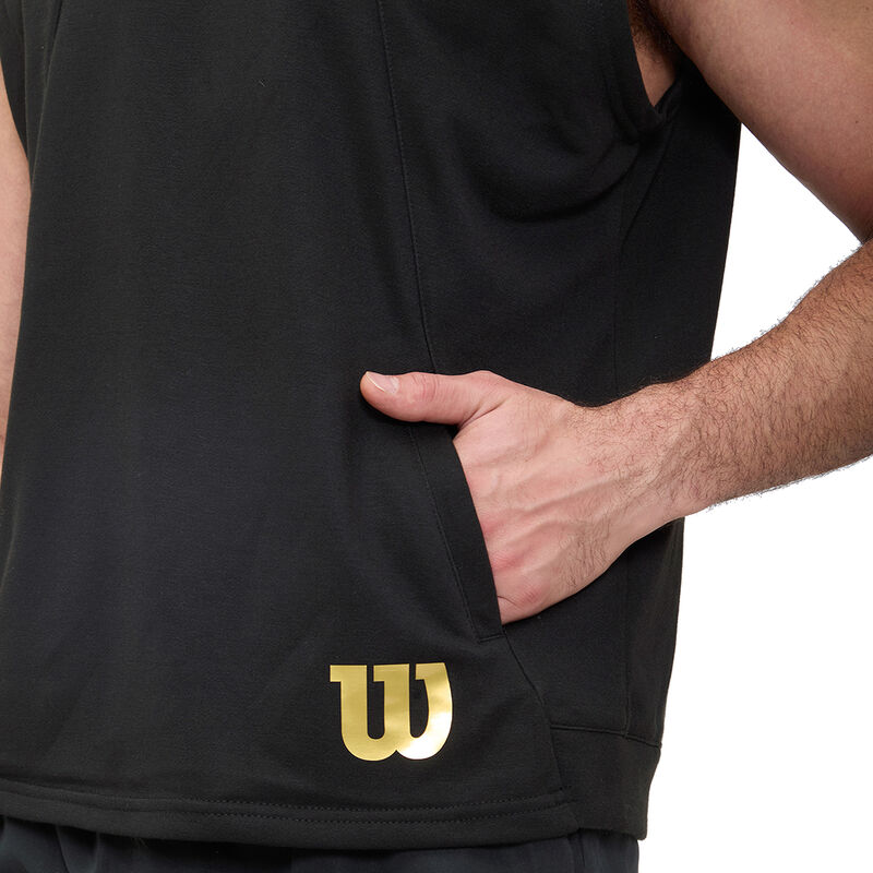 Chaleco deportivo Wilson para hombre NEGRO EG image number null