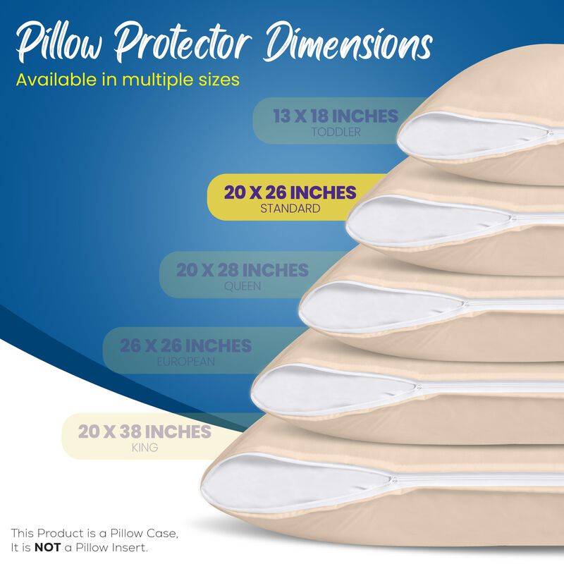 Protectores De Almohada Utopia Bedding, Imperme... image number null