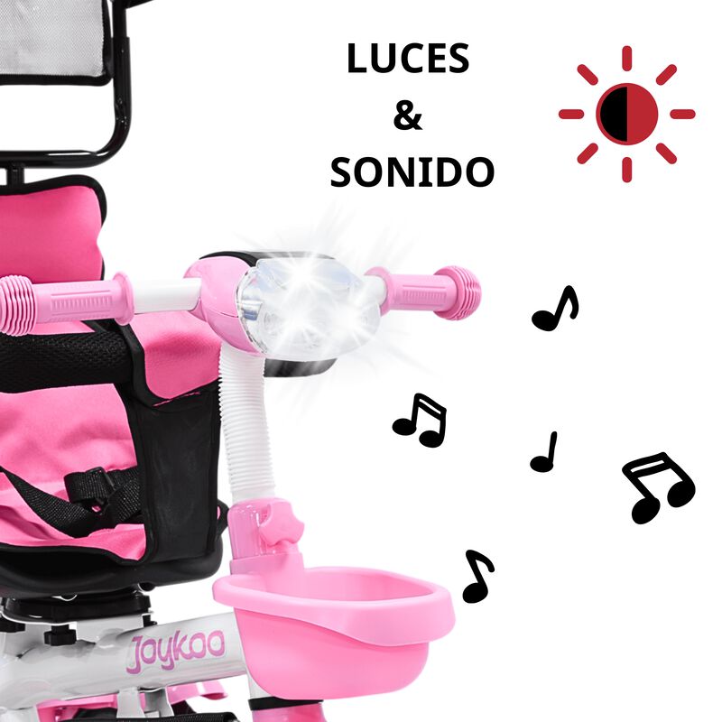 Triciclo Evolutivo para Niños Giratorio 360 con... image number null