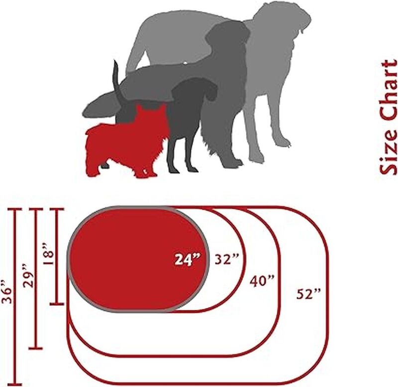Cama En Forma De Bagel Para Perros De Majestic ... image number null