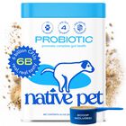 Polvo Probi&oacute;tico Para Perros Native Pet Vet 232 G 6 Mil Millones De Cfu