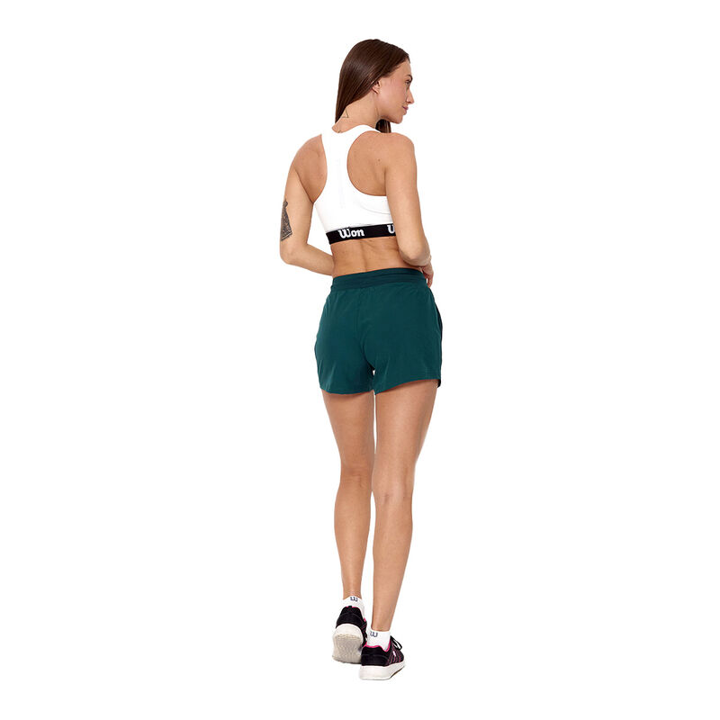 Short Wilson Para Entrenamiento Mujer Verde Osc... image number null