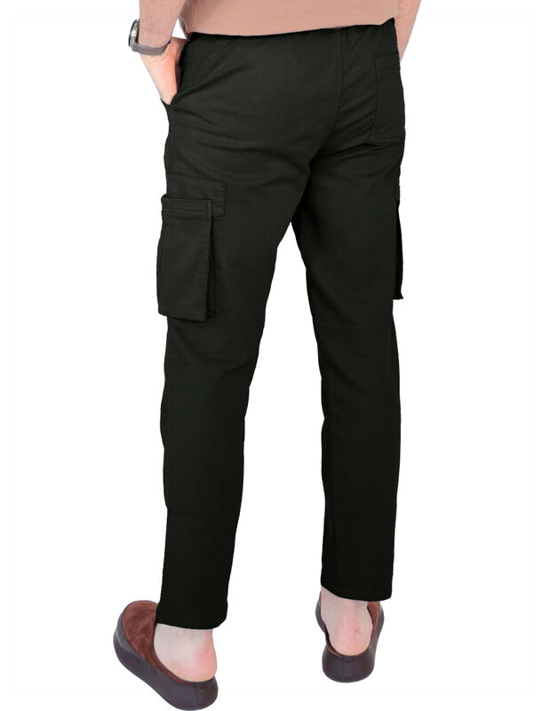 Pantalón Jogger Hombre Ajuste En Cintura Verde ... image number null