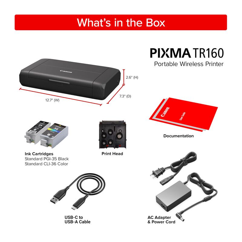 Impresora Port&aacute;til Inal&aacute;mbrica Canon Pixma Tr16... image number null