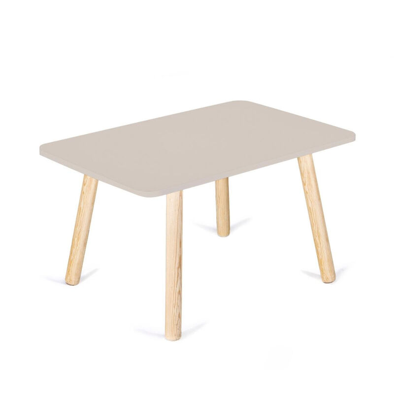 Mesa Rectangular Amplia de Madera para Ni&ntilde;os Y ... image number null