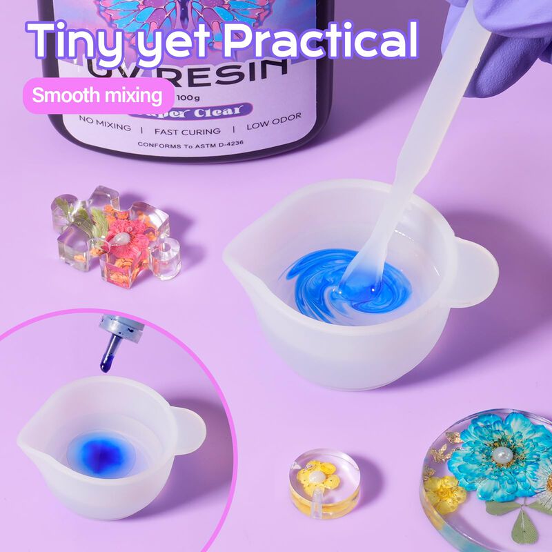 Kit De Resina Uv Heyclear De 300 G Con Herramie... image number null