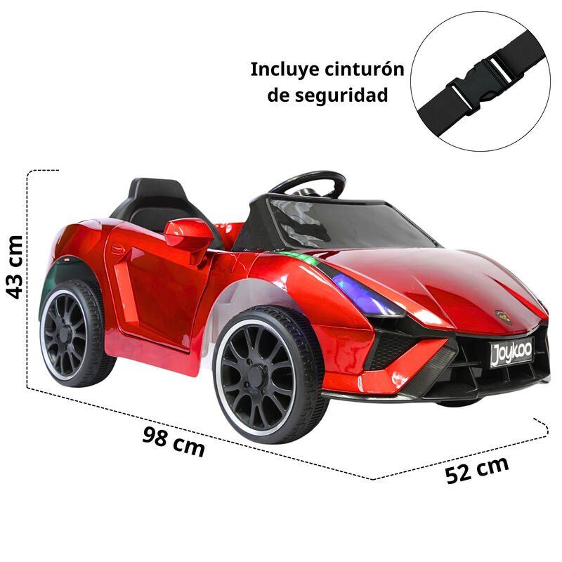 Montable Electrico para Ni&ntilde;os Carro Deportivo B... image number null