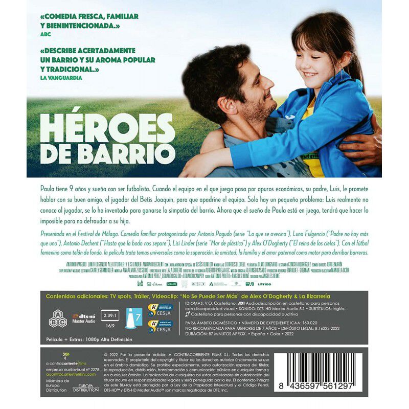H&eacute;roes de barrio [Blu-ray] image number null