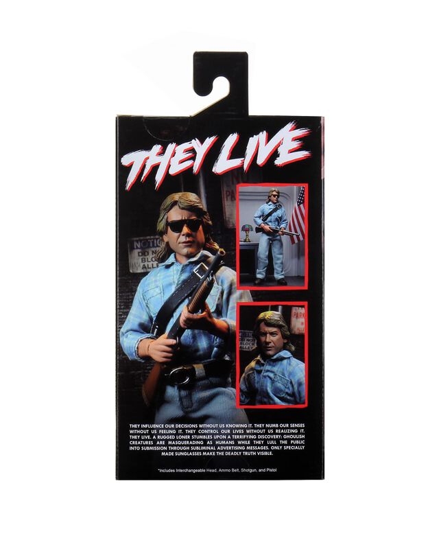 Figura De Acci&oacute;n Neca They Live John Nada De 20... image number null