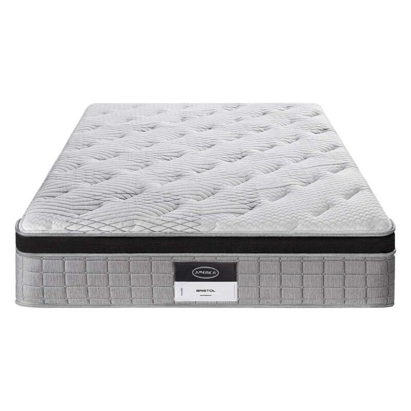 Colch&oacute;n Am&eacute;rica King Size Bristol Infiniti Medi... image number null