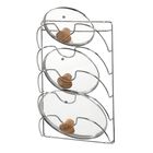 Estante de almacenamiento Idesign 27 cm &times; 10 cm &times; 43 cm cromado