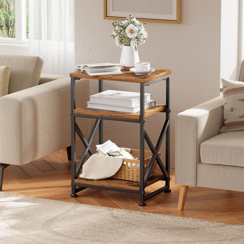 Mesa Auxiliar Simple Trending 40x30x61 Cm Marr&oacute;... image number null