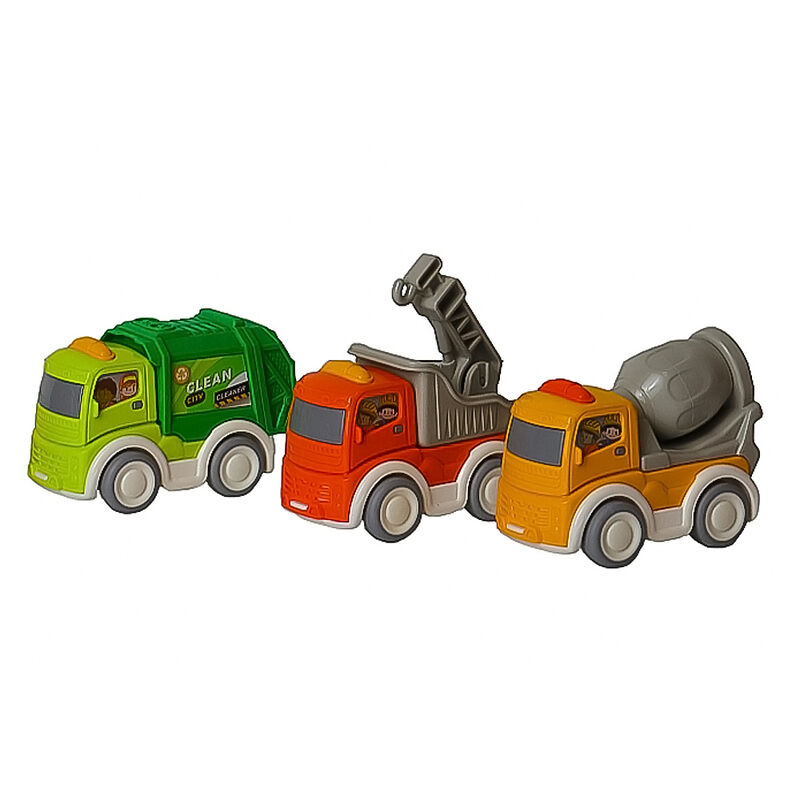 Carritos De Construcci&oacute;n 3 Piezas Para Beb&eacute; image number null