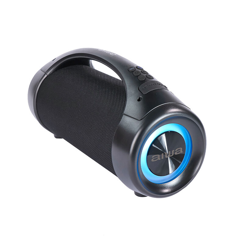 Bocina Port&aacute;til Aiwa AWS600BT Cil&iacute;ndrica Negro,... image number null