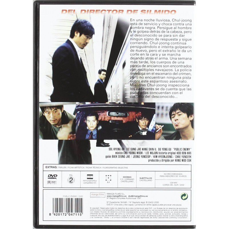El Enemigo P&uacute;blico [dvd] image number null