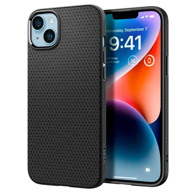 Funda SPIGEN Air Grip para iPhone 14 Negra image number null