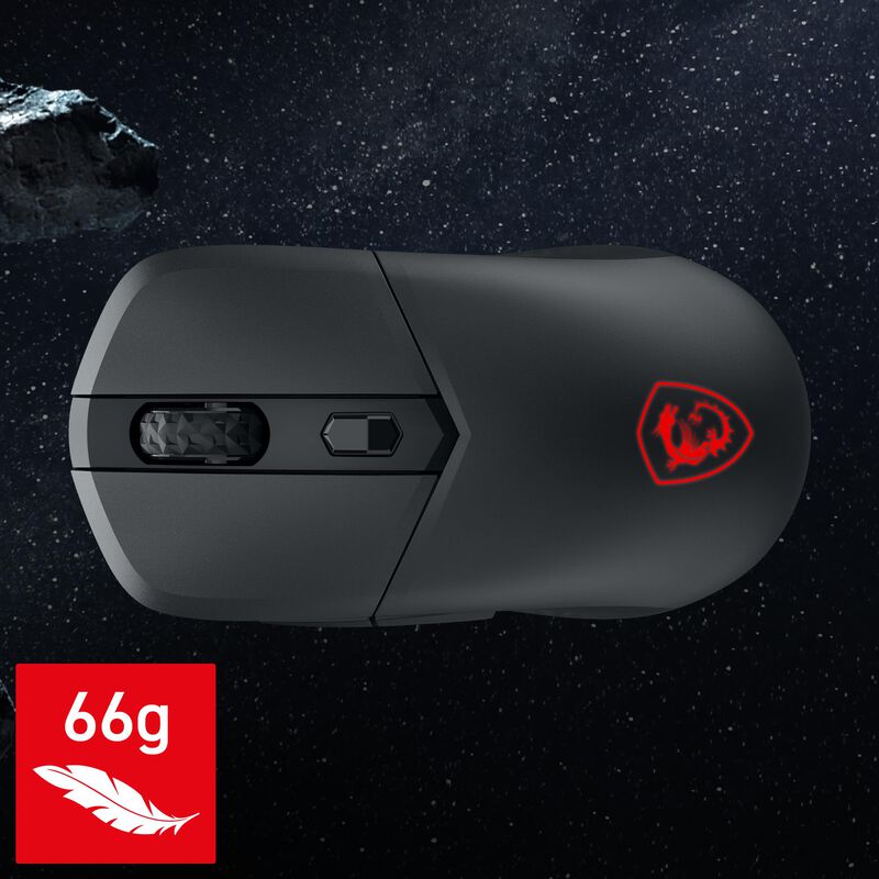 Rat&oacute;n Gaming MSI Versa 300 W 8K DPI RGB image number null