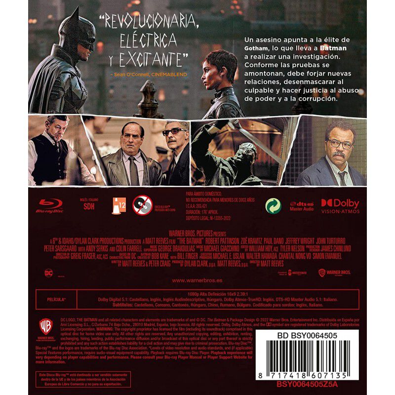 The Batman (Blu-ray) [Blu-ray] image number null