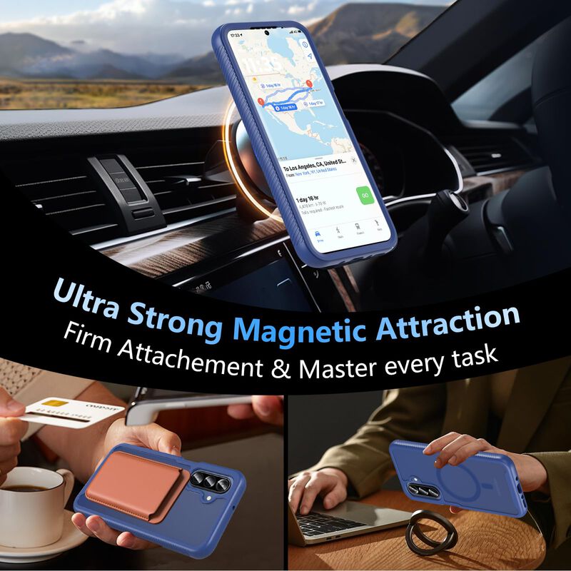 Funda magn&eacute;tica Hensinple para Samsung Galaxy A... image number null