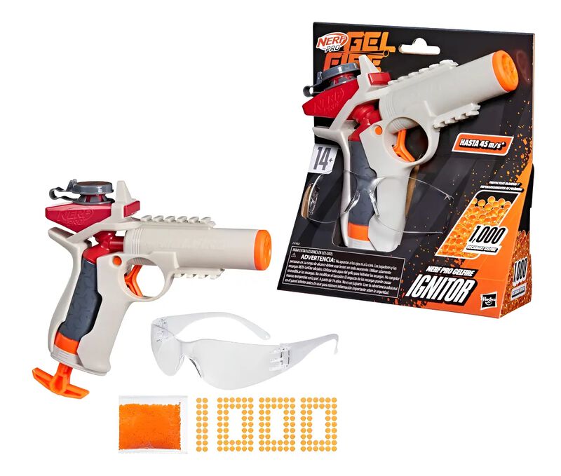 Lanzador Ignitor  1000 Recargas Gelfire  Nerf P... image number null