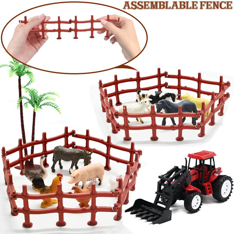 Set De Juego Wodmaz Con Figuras De Animales De ... image number null
