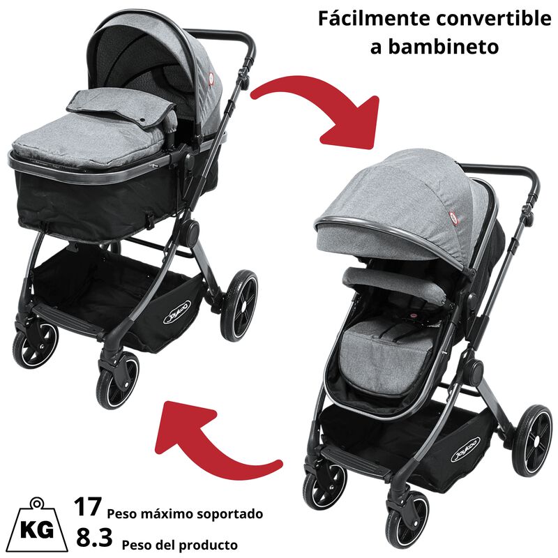 Carriola para Beb&eacute; Asiento Reversible Convertib... image number null